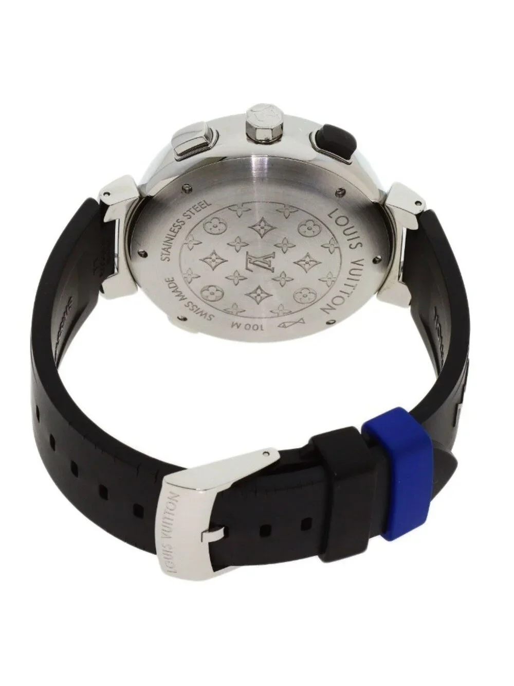 Louis Vuitton Tambour Cup Regatta Watch SS Rubber